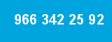 966 342 25 92